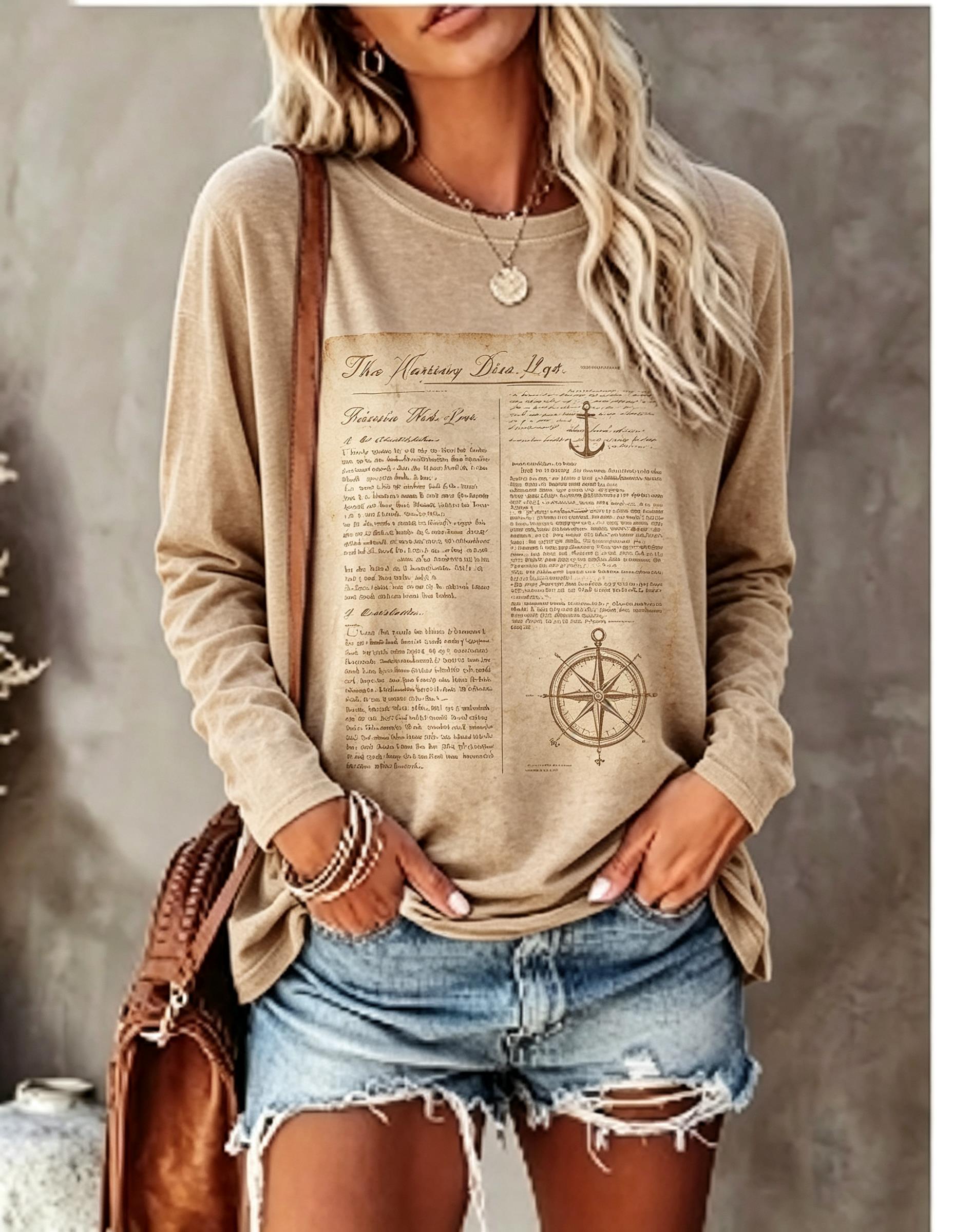 Женская футболка с длинным рук – обзор и цена Blouses